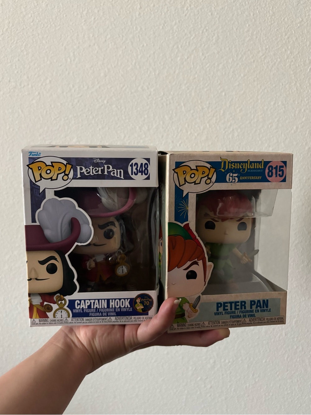 Peter Pan and Captain Hook Funko